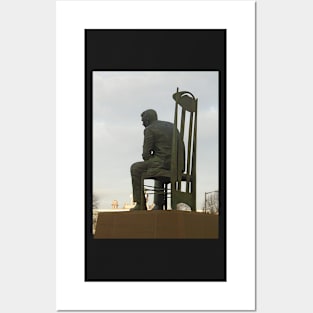 Charles Rennie Mackintosh Statue (1) Posters and Art